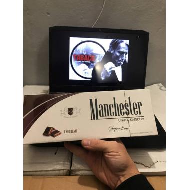 Сигареты Manchester Chocolate Superslims (шоколад)