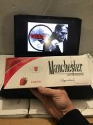 Сигареты Manchester Strawberry Superslims (клубника)