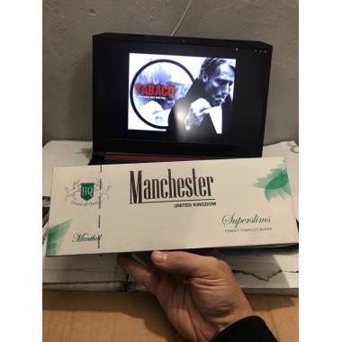 Сигареты Manchester Menthol Superslims (ментол)