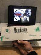 Сигареты Manchester Menthol Superslims (ментол)