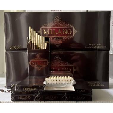 Сигареты Milano Rosso Superslims (шоколад)